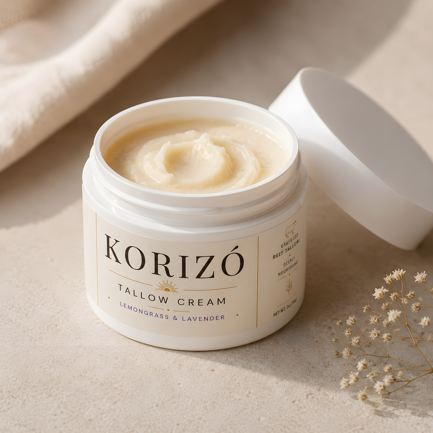Tallow Cream Lemongrass & Lavender