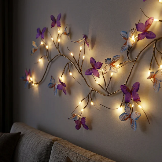 LED Butterfly Branch Light