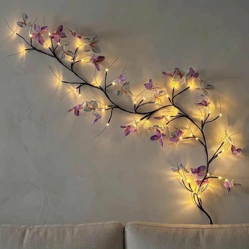 LED Butterfly Branch Light